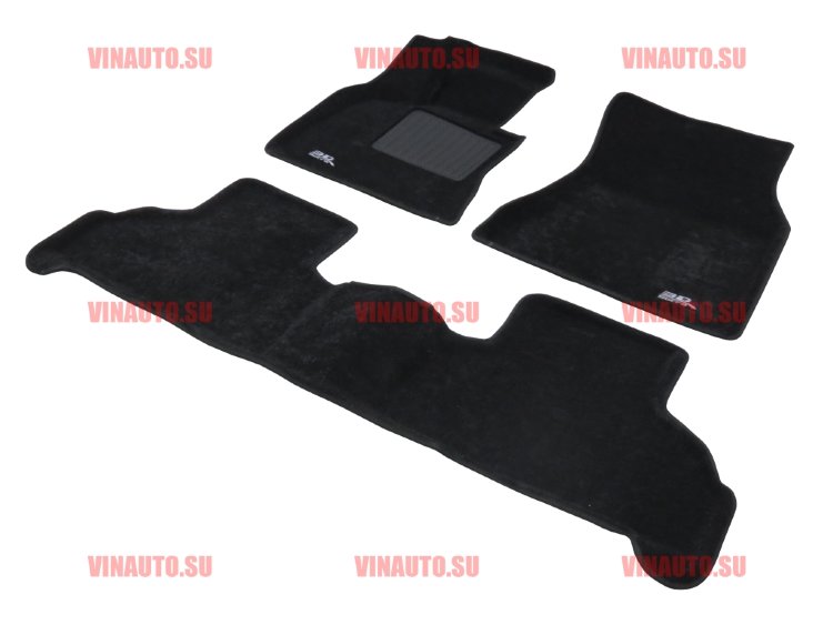 Коврики салона текст.BMW X5 F15 2013-> LINER 3D Lux с бортиком черные/ST7400532