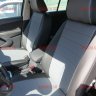 Авточехлы VW- Tiguan (со столиками) 2007-2016 (Аригон) чер+сер