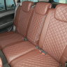 Авточехлы Ssang Yong-Kyron (Ромб) шоколад+шоколад