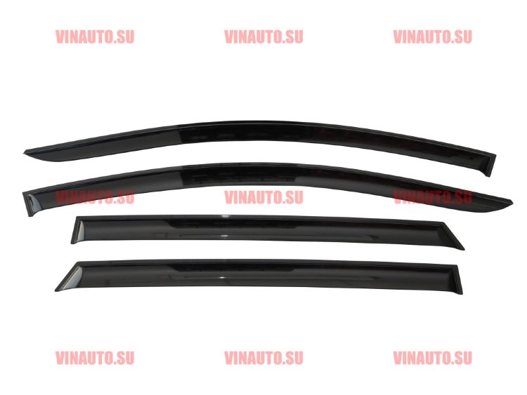 VoronGlass/Дефлекторы окон 4 door KIA RIO Hb 2012-/DEF00244