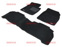 Коврики салона текст.Lexus LX570 2012-> LINER 3D Lux с бортиком черные/STR7400216