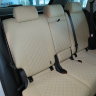Авточехлы SKODA-Kodiaq (Ambition, Scout) с зад. подлокотником 2016- (Ромб) беж+беж