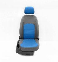 АВТОФРАНТ/Авточехлы TOYOTA Corolla с 07 (Аригон) сер+син