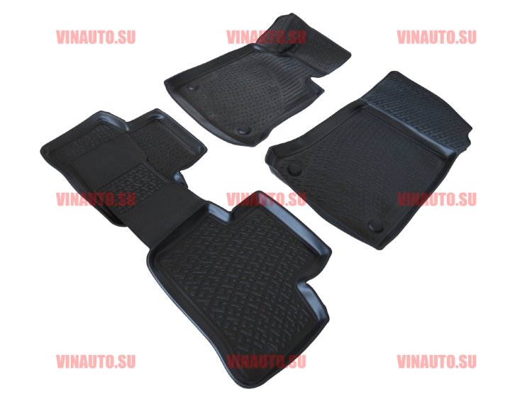 L.Locker/Коврики в салон 3D Mercedes-Benz GLK-klasse (X204) (08-15)/0227070101 L.Locker/Коврики в салон 3D Mercedes-Benz GLK-klasse (X204) (08-15)/0227070101