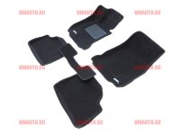 Коврики салона текст.BMW 1 F20 2011-> LINER 3D Lux с бортиком черные/ST7400033