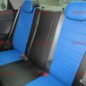 Авточехлы KIA-Rio 3 Sd 40\60 с 2011 (Аригон) чер+синий