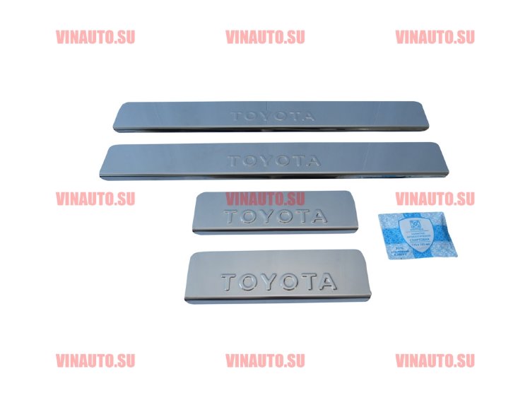 Накладки на пороги TOYOTA Corolla Накладки на пороги TOYOTA Corolla