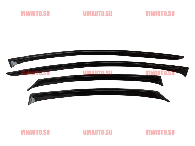 ANVair/Дефлектор стекол (к-т) FORD Mondeo IV Sd 2007-2014 устан. на хром молдинг/ДК1084Т
