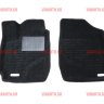 Коврики салона текст.KIA Cerato II 2009-2013 Satori черные/SI0200157