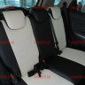 Авточехлы FORD-EcoSport с 2014- (Аригон) чер+бел Авточехлы FORD-EcoSport с 2014- (Аригон) чер+бел