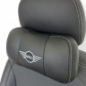 Автомобильные подушки для шеи MINI (Аригон) чер+чер Автомобильные подушки для шеи MINI (Аригон) чер+чер