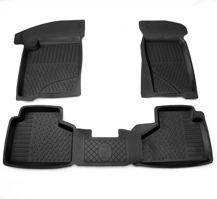 Rezkon/Коврики в салон 3D резиновые CHEVROLET Niva 2009-/Niva Travel 2020-/1039040100