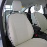 Авточехлы FORD-Focus 3 Trend Sport\Titanium Sd\Hb\Wag 2011- (Аригон) бел+белый