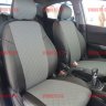 Авточехлы KIA-Rio 3 Sd 40\60 с 2011 (Ромб) чер+сер