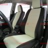 Авточехлы TOYOTA-RAV-4 с 2013 (Аригон) чер+белый