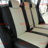Авточехлы TOYOTA-RAV-4 с 2013 (Аригон) чер+белый