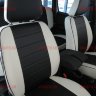Авточехлы Chevrolet-NIVA с 2014-2016 (Аригон) бел+чер