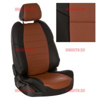 Авточехлы KIA-Sportage IV 2016-2021 (Аригон) чер+коричневый Авточехлы KIA-Sportage IV 2016-2021 (Аригон) чер+коричневый