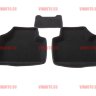 Коврики салона текст. 3D euro-std TOYOTA Rav 4 (2019-) (АКПП)/EMC3D005105