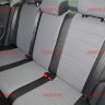Авточехлы VW- Polo Sd деленная 40\60 с 2010 (Аригон) чер+сер