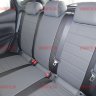 Авточехлы NISSAN-Qashqai с 2014- (Аригон) чер+тем.сер