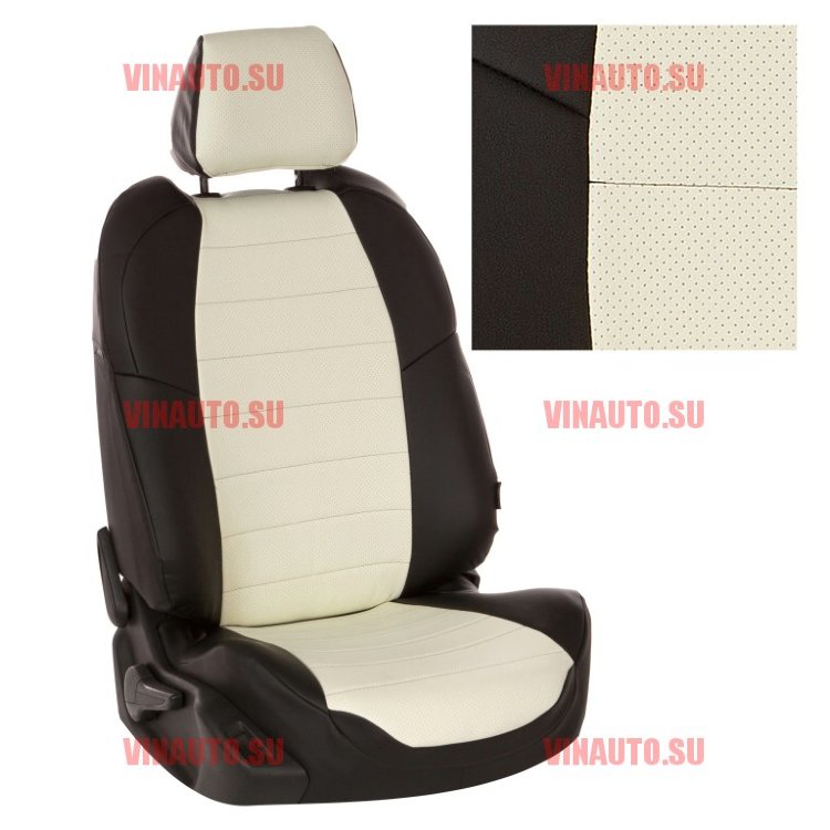 Авточехлы NISSAN-Qashqai 2007-2014 (Аригон) чер+бел Авточехлы NISSAN-Qashqai 2007-2014 (Аригон) чер+бел