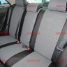 Авточехлы TOYOTA-Avensis Sd деленная 40\60 с 2003-2009 (Аригон) чер+сер