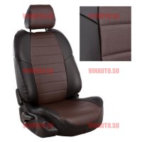 Авточехлы Lada Granta Sd деленная 40\60 комплект. LUXE (Аригон) чер+шоколад Авточехлы Lada Granta Sd деленная 40\60 комплект. LUXE (Аригон) чер+шоколад