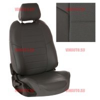 Авточехлы VW- Passat B-5-5+ Sd (Аригон) тем.сер+тем.сер