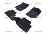 Коврики в салон 3D/VW-Golf VII 2013 –(черн) Коврики в салон 3D/VW-Golf VII 2013 –(черн)