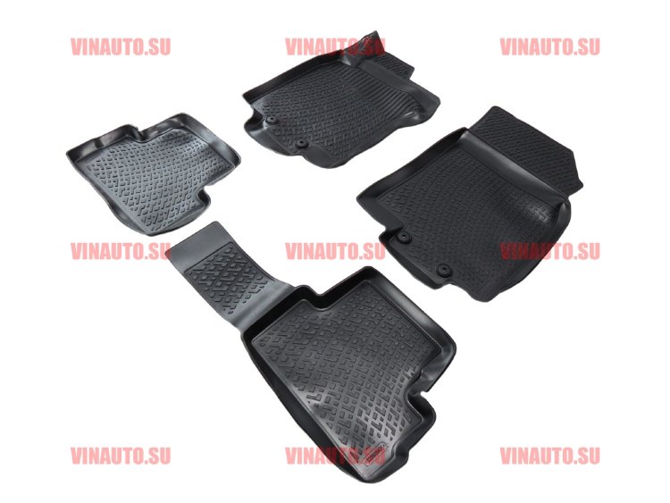 L.Locker/Коврики в салон 3D Nissan Qashqai II (15-) (Сборка РФ)/0205050401