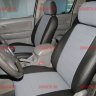 Авточехлы TOYOTA-Hilux с 2005 (Аригон) чер+сер