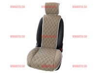 Автонакидка (Алькантара-широкое сиденье)/бежевый