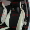 Авточехлы KIA-Rio 3 Sd 40\60 с 2011 (Аригон) бел+чер
