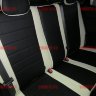 Авточехлы KIA-Rio 3 Sd 40\60 с 2011 (Аригон) бел+чер