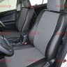 Авточехлы TOYOTA-RAV-4 с 2013 (Аригон) чер+тем.сер