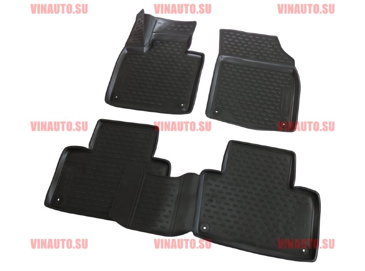 NOVLINE/Коврики в салон 3D VOLVO XC90 2015-/CARVOL00003